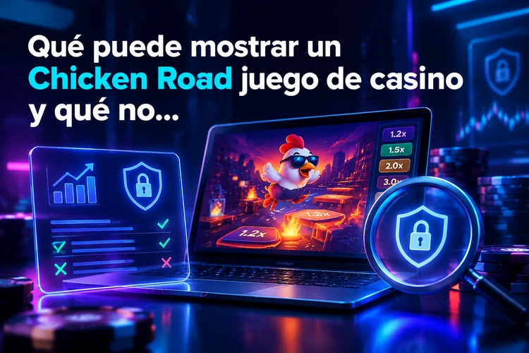 Qué puede mostrar un Chicken Road juego de casino y qué no confirma